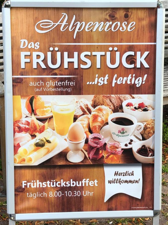Hotel Alpenrose Gut Schlafen & Fruehstuecken 沙伊代格 外观 照片